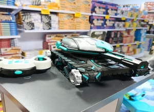 TANQUE LANZA HIDROGEL CONTROL REMOTO