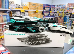 TANQUE LANZA HIDROGEL CONTROL REMOTO