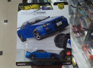NISSAN SKYLINE GT-R V-SPEC II AZUL