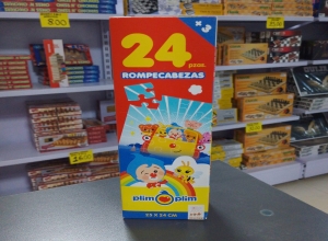 ROMPECABEZA DE PERSONAJES  24 PIEZAS