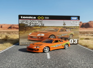 TOYOTA SUPRA NARANJA TOMICA