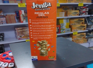JENGA EDUCATIVA NARANJA