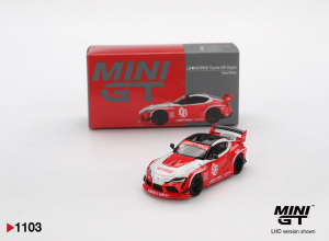 LB WORKS TOYOTA SUPRA ROJO
