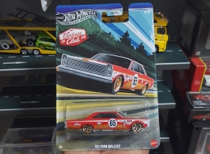65 FORD GALAXIE ROJO VINTAGE CLUB SERIES