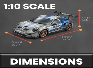 PORSCHE SPEED RACING 1:10 CONTROL REMOTO