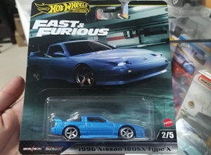 1996 NISSAN 180SX TYPE X AZUL PREMIUM