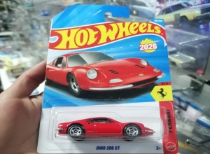 FERRARI DINO 206 GT ROJO