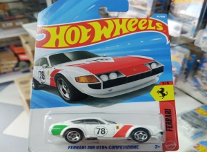 FERRARI 365 GTB4 COMPETIZIONE BLANCO VERDE ROJO