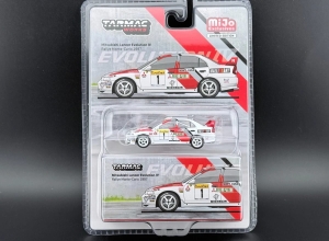 TARMAC MITSUBISHI LANCER EVOLUTION IV BLANCO