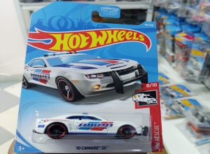 10 CAMARO SS BLANCO AZUL HMPD