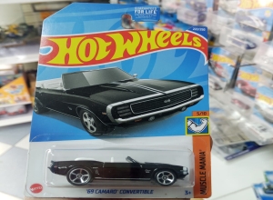 69 CAMARO CONVERTIBLE NEGRO