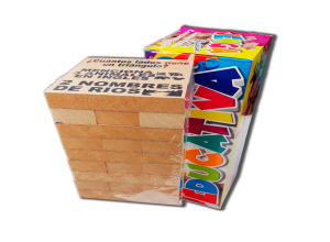 JENGA RETOS EDUCATIVA 48PCS