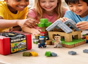 BLOQUES MAGNETICOS MINECRAFT 180 PCS