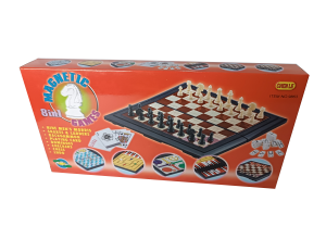 AJEDREZ CHENLE 8EN1 ROJO PEQUEÑO