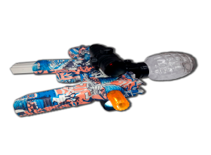 HIDROGEL SHOOTING ELITE MP7 LASER Y LINTERNA