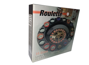 JUEGO RULETA CON VASITOS 18+