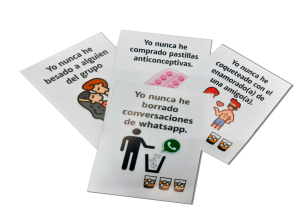 JUEGO DE CARTAS YO NUNCA
