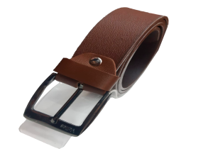 CORREA OSCAR MARRON SURTIDO LISO  2 PULGADAS