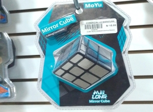 CUBO MOYU MIRROR 3X3 PLATEADO